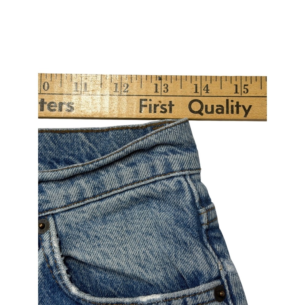 Reformation Jeans High Rise Tapered Leg Shasta Wash Blue Denim Size 26 - Picture 7 of 9